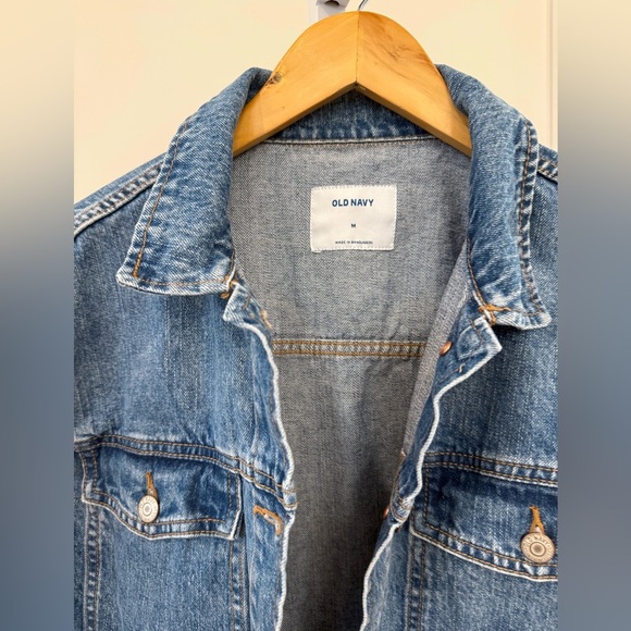 Old Navy Blue Jean Jacket Classic Style - Picture 2 of 7